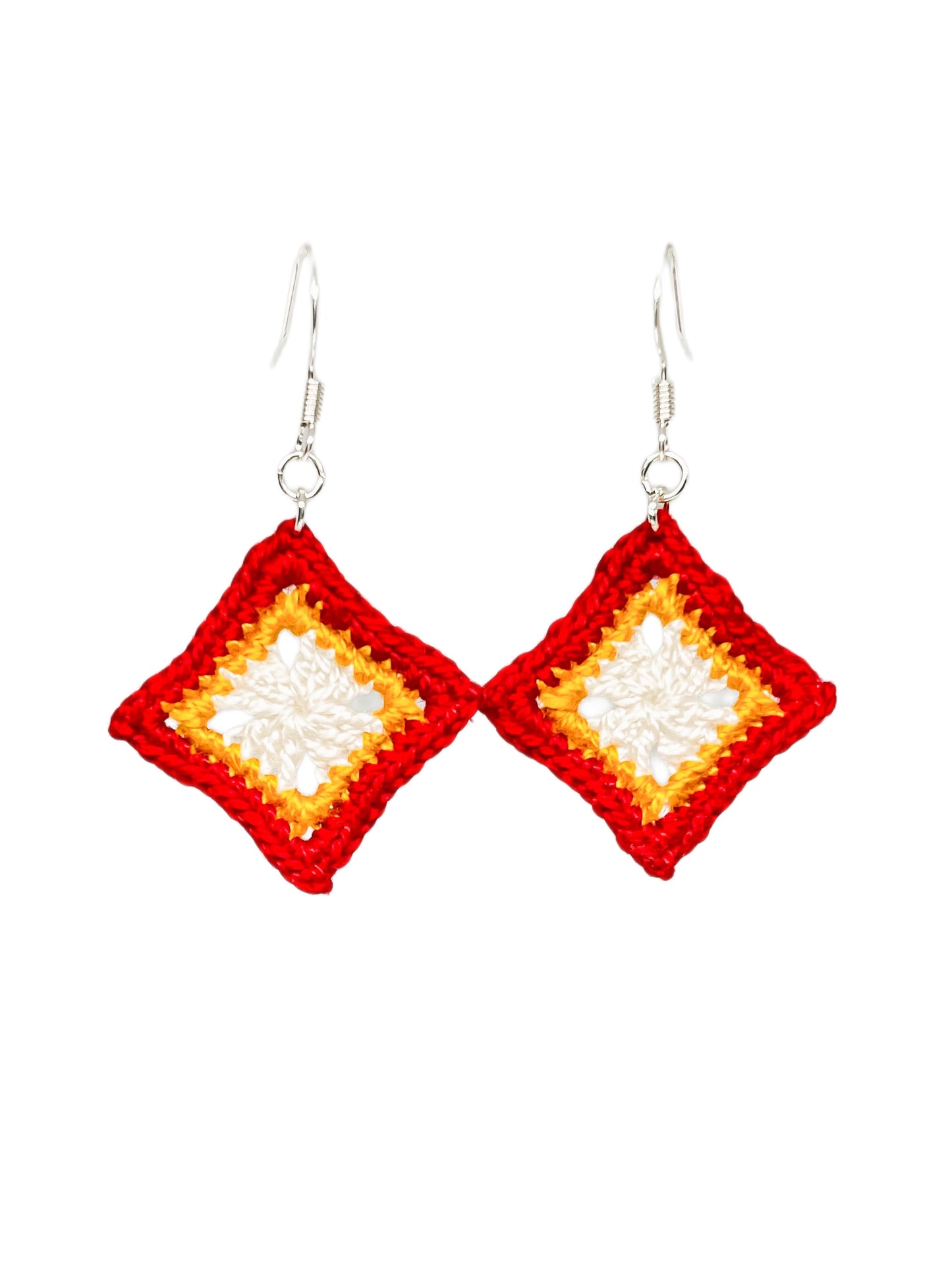 Granny Square Earrings