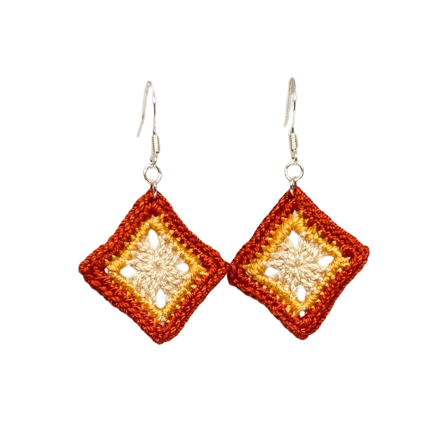 Granny Square Earrings