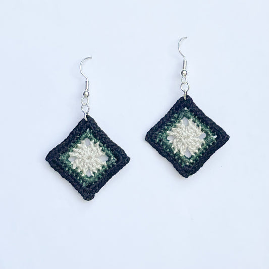 Granny Square Earrings