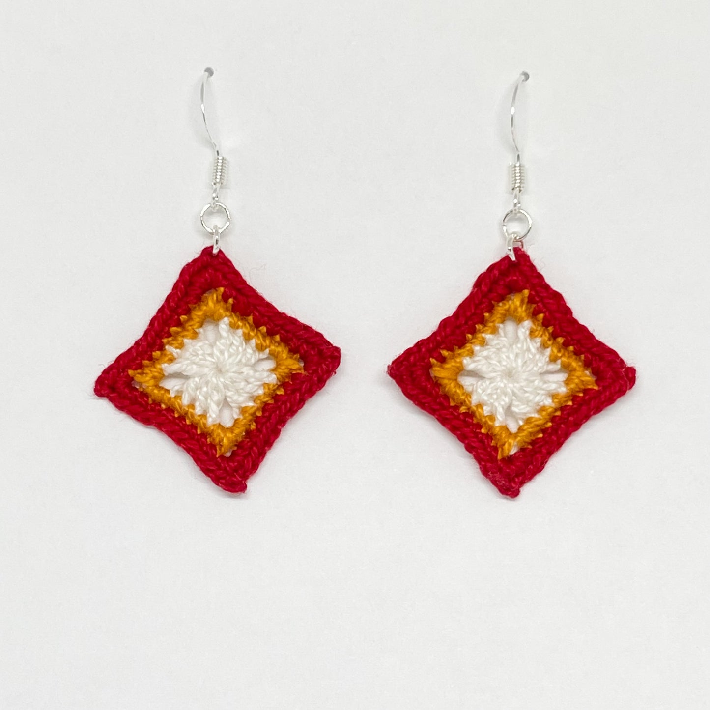 Granny Square Earrings