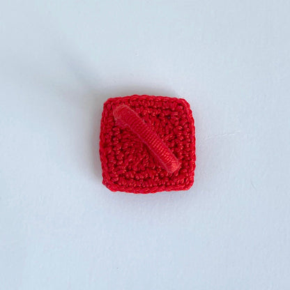 Back view of the Tessera crochet Ring