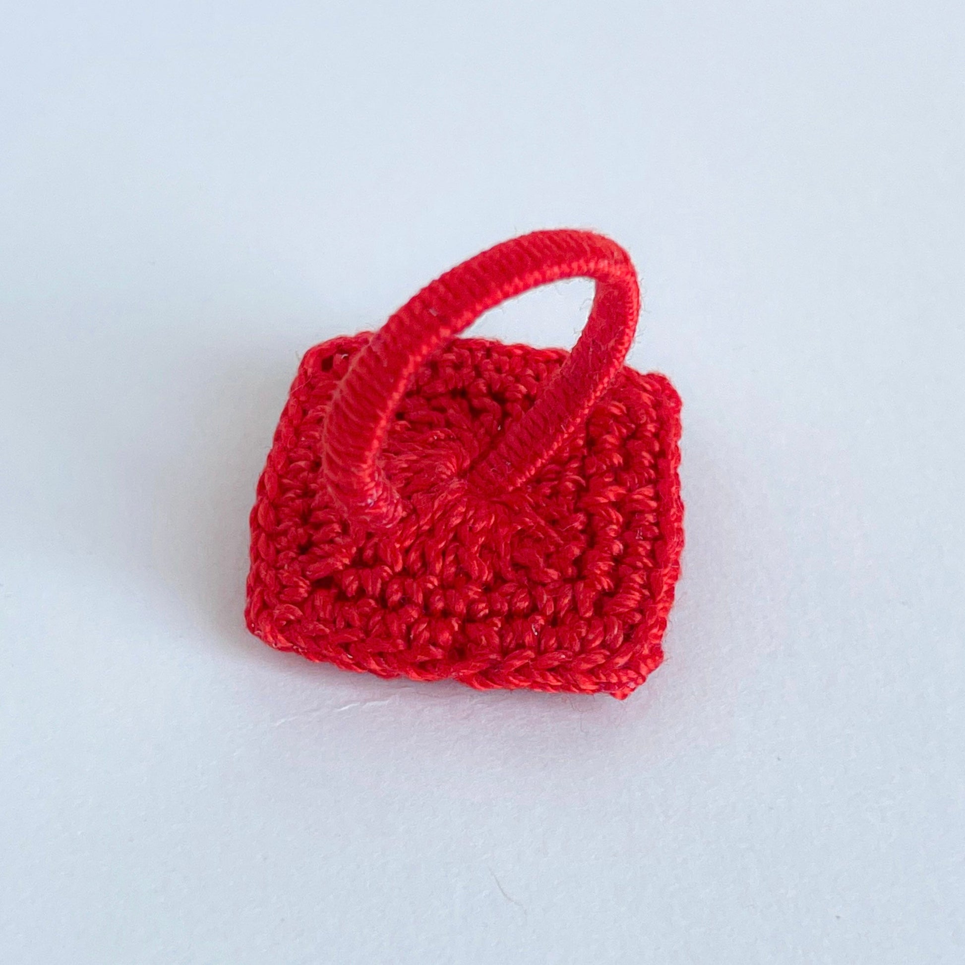 Back view of the Tessera crochet Ring